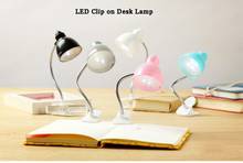 Светодиодная лампа для чтения книг книгу Свет Мини Гибкий Яркий зажим-клипса на книгу настольная лампа для чтения 2024 - купить недорого