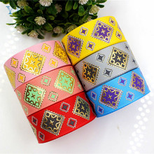 YJHSMY 177017,22mm 10 yard Geometry Cartoon Ribbons Thermal transfer Printed grosgrain Wedding Accessories DIY handmade material 2024 - buy cheap