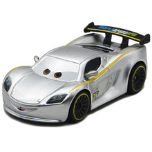 Disney-coches Pixar de juguete para niños, juguete de Diecast Cars, Rare Silvery, plástico y plástico, escala 1:55 2024 - compra barato
