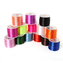 Hot Sale! 8m/roll Approx 0.7mm 8 Colors Crystal Elastic Beading Bead String Cord Jewelry Knit Wire High Quality For DIY Fashion 2024 - buy cheap