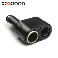 XCGaoon Adaptador de Isqueiro Carregador de Carro Triplo 12 V 24 V 2 maneiras Soquetes para Celular para Carro DVR Camera para GPS etc. 2024 - compre barato