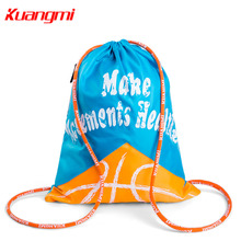 Kuangmi-mochila plegable de baloncesto para niños, bolsa de almacenamiento con correa ajustable para fútbol, voleibol 2024 - compra barato
