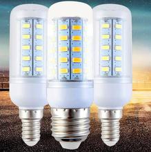 Высокий люмен 24 36 48 56 69 светодиодов E27 E14 220V LED кукурузная лампа люстра 5730 SMD точечное освещение светодиоды лампа Внутреннее освещение 2024 - купить недорого