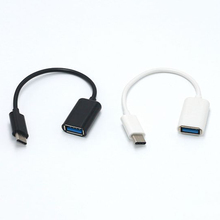 Кабель-адаптер Type-C OTG USB 3,1 Type C Male To USB 3,0 A Female OTG Data Cord Adapter 16 см WIF66 2024 - купить недорого