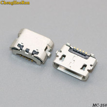 ChengHaoRan 20-100 шт. micro USB 5-контактный разъем для подключения зарядного порта разъем мини usb для Huawei 4X Y6 4A P8 C8817 max Lite Pro 2024 - купить недорого