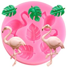 Flamingos Silicone Molds Chocolate Gumpaste Mold Sugarcraft Turtle Leaf  Fondant Cake Decorating Tools Candy Clay Cookie Molds 2024 - buy cheap