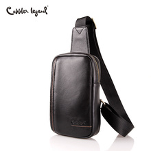 Cobbler Legend 2019 мужская сумка-мессенджер из натуральной кожи, сумка через плечо, Повседневная деловая сумка для путешествий, маленький дизайнерский мужской 2024 - купить недорого