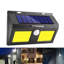 96 COB LED Solar Power Wall Light PIR Motion Sensor Garden Security Outdoor Yard  Garden Security Lamp 2024 - buy cheap