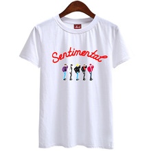 Kpop winner 2 years concert same sentimenal same printing o neck t shirt summer style unisex fans short sleeve loose t-shirt 2024 - buy cheap