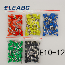 E10-12 Tube insulating Insulated terminals 10MM2 Cable Wire Connector 100PCS/Pack Insulating Crimp Terminal Connector E- 2024 - buy cheap