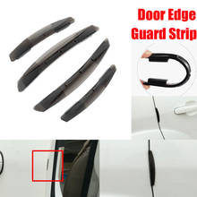 Dongzhen 4X Silicone Car Accessories Door Edge Guard Strip Decoration Anti-rub Bumper Door Edge Crash Scratch Sticker Protection 2024 - buy cheap