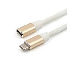Удлинительный шнур с USB 3,1 Type C «папа» на USB 3,1 «папа» на «мама», 1 м для Macbook 2024 - купить недорого