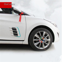DoColors-rejillas de ventilación de simulación para coche Mazda, 2, 3, 5, 6, CX4, CX5, CX7, CX9, Atenza, Axela 2024 - compra barato