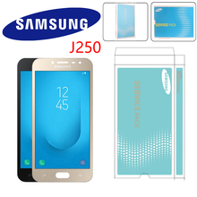 Tela lcd amoled original, 5.0 polegadas, sensível ao toque, para samsung galaxy j2 pro, 2018, j250 2024 - compre barato