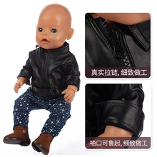 Born New Baby Fit 18 inch 43cm Doll Accessories Doll Black Purple Blue Red leather Swimming Suit Clothes For Baby Birthday Gift 2024 - buy cheap