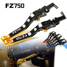 Motorbike Accessories Motorcycle CNC Aluminum Brake Clutch Levers Adjustable Folding Extendable For YAMAHA FZ750 1985 1986 1988 2024 - buy cheap