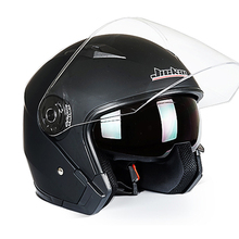 NEW JIEKAI Helmets Motorcycle Motorbike Dual Lens Open Face Helmet Moto Capacete Para Motocicleta Casco 2024 - buy cheap