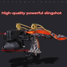 High Quality Laser Slingshot Black Hunting Bow Catapult Fishing Bow Outdoor Powerful Slingshot for Shooting Crossbow Bow 2024 - buy cheap