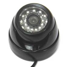 Наружная погодозащищенная Инфракрасная цветная купольная камера видеонаблюдения Sony CCD 1/3 дюйма 540TVL 2024 - купить недорого