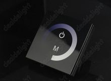 TM06 Single Channel Touch Panel LED Dimmer Controller Switch DC12V-24V 8A For Single Color LED Strip Light