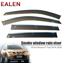 EALEN-deflectores de ventilación para Nissan x-trail T32, 2014, 2015, 2016, 2017, accesorios de protección solar, visera de lluvia para ventana ahumada, 4 Uds./1 Juego 2024 - compra barato