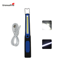 Rechargeable Work Light COB Outdoor Camping Inspection Light Lamp USB Charging Magnetic Hand Torch Portable COB led Flashlight 2024 - buy cheap