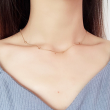 YUN RUO 2019 New Arrival Rose Gold Color Snake Chain Necklace Fashion Titanium Steel Jewelry Woman Never Fade Free Shipping 2019 2024 - buy cheap