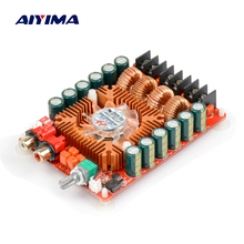 AIYIMA TDA7498E 160Wx2 цифровой усилитель высокой мощности, аудиоплата, двухканальный стереозвук, динамик, усилитель, Поддержка модуля BTL 2024 - купить недорого