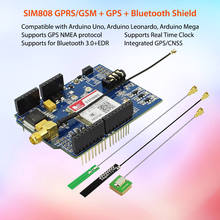 GPRS/GSM плата с антеннами в комплекте для разработки на Adruino и Raspberry Pi 2024 - купить недорого