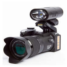 Цифровая камера D7200, 13-мегапиксельная, 3,0 "1080P HD видеокамера 24X оптический зум телеобъектив широкоугольный объектив профессиональная видеокамера 2024 - купить недорого