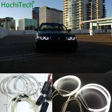 HochiTech для BMW 1998-05 E46 седантеринг с проекторами автомобильный Стайлинг Белый CCFL головной светильник комплект ангельские глазки светильник 2024 - купить недорого