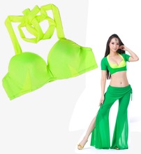 Women Plus Size Sexy Belly Dance Costume Jelly Top Bra Blouse Yoga Top Bra Swimming Cloth Belly Dance Bra Colour 12 2024 - buy cheap