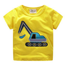 Children Boys T-shirts Baby Clothing 100% Cotton Short Sleeve Print Cartoon t shirt for Boy Tops Tees Shirt Kids Clothes 2024 - buy cheap
