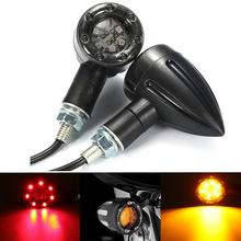 2 Pcs Universal Motorcycle LED Rear Turn Signal Running Brake Stop Safe  Lights 2024 - buy cheap