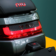 KODASKIN motorcycle 3D carbon fiber electric car brake light sticker for NIU M1 2024 - buy cheap