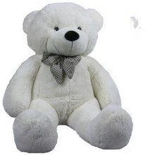 stuffed animal plush 80cm cute teddy bear  white plush toy throw pillow w946 2024 - buy cheap