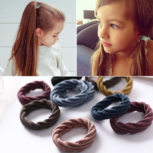 10PCS/Lot 5.5cm Soft Thin Nylon Headband Stretchy Nylon Hair Bands Girls 2019 DIY Hair Bows Elastic Headbands Hair Accessories 2024 - buy cheap