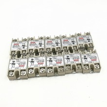10pcs Solid State Relay SSR-25DD Single Phase Solid State Module Relay 25A Control signal 3-32VDC Load voltage 5-200VDC 2024 - buy cheap