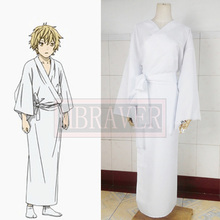 Disfraz de Noragami Yukine, kimono blanco, venta al por mayor, uniforme de fiesta de Navidad y Halloween, envío gratis 2024 - compra barato