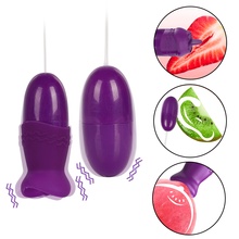 Vibrador de lengua con bolas y Vagina para mujeres, Juguetes sexuales con estimulador de clítoris, masajeador de punto G, potencia USB 2024 - compra barato