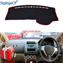 Car Dashboard Cover Mat for Honda city 2004 2005 2006 2007 Right Hand Drive Dashmat Pad Dash Mat Covers Dashboard Accessories 2024 - buy cheap