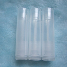 Tubo de lápiz labial vacío de Refillable-5ML, contenedor de protector labial de plástico transparente, cosmética de ejemplo, brillo de labios, Sub-embotellado, 100 unids/lote 2024 - compra barato