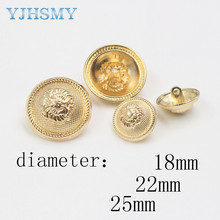 YJHSMY-Botones de metal clásicos de alta calidad, accesorios de ropa hechos a mano, 18/22/25mm, 179162,10 unids/lote 2024 - compra barato