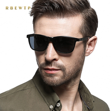 RBEWTP Brand Retro Men Polarized Sunglasses Aluminium Magnesium Frrame Square Men's Memory Metal Drive Mirror Sun Glasses 045 2024 - buy cheap
