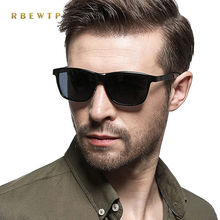 RBEWTP-gafas de sol polarizadas de aluminio y magnesio para hombre, lentes de sol cuadradas con memoria de Metal, espejo, 045 2024 - compra barato