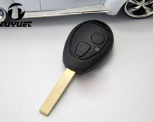 2 кнопки дистанционного ключа оболочки для Land Rover MG7 Автомобильный ключ заготовки для BMW Mini 2024 - купить недорого