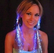 6pcs/lot Colorful Flash LED Hair Braid Clip toy Hairpin Decoration For Show Party Dance 2024 - buy cheap