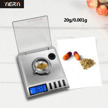Yieryi New 0.001-20g 0.001X20g Mini Digital Pocket Jewelry Diamond Weight Scale Digital Electronic Portable Balance Weight 2024 - buy cheap