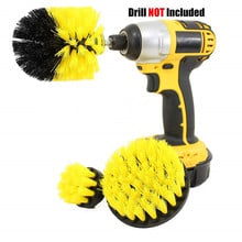 MOM'S HAND 3pcs/Set Power Scrubber Brush Drill Brush Clean for Bathroom Surfaces Tub Tile Grout Cordless Power Scrub Cleaning 2024 - buy cheap