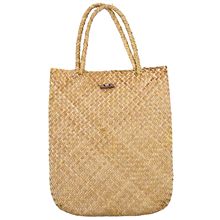 FGGS Summer Beach Bag Rattan grass Weaved Casual Tote Shopping Handbags Women Travel Tourist Storage Bag Shoulder Bag(Yellow) 2024 - buy cheap